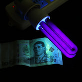 Bec uv blacklight 2u putere 18w soclu e27 365 nm economic